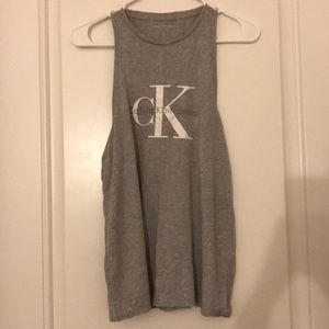 Calvin Klein grey tank top